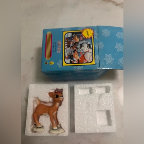 Enesco 2001 Vintage Rudolph the Island of Misfit Toys Sam The Snowman Figurine - Picture 2 of 7